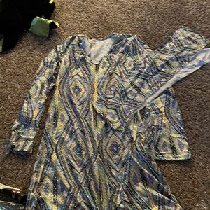 Hippie dress adult costume.